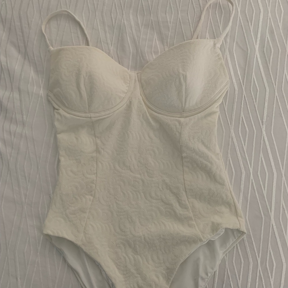 Brand New Onia white swimsuit